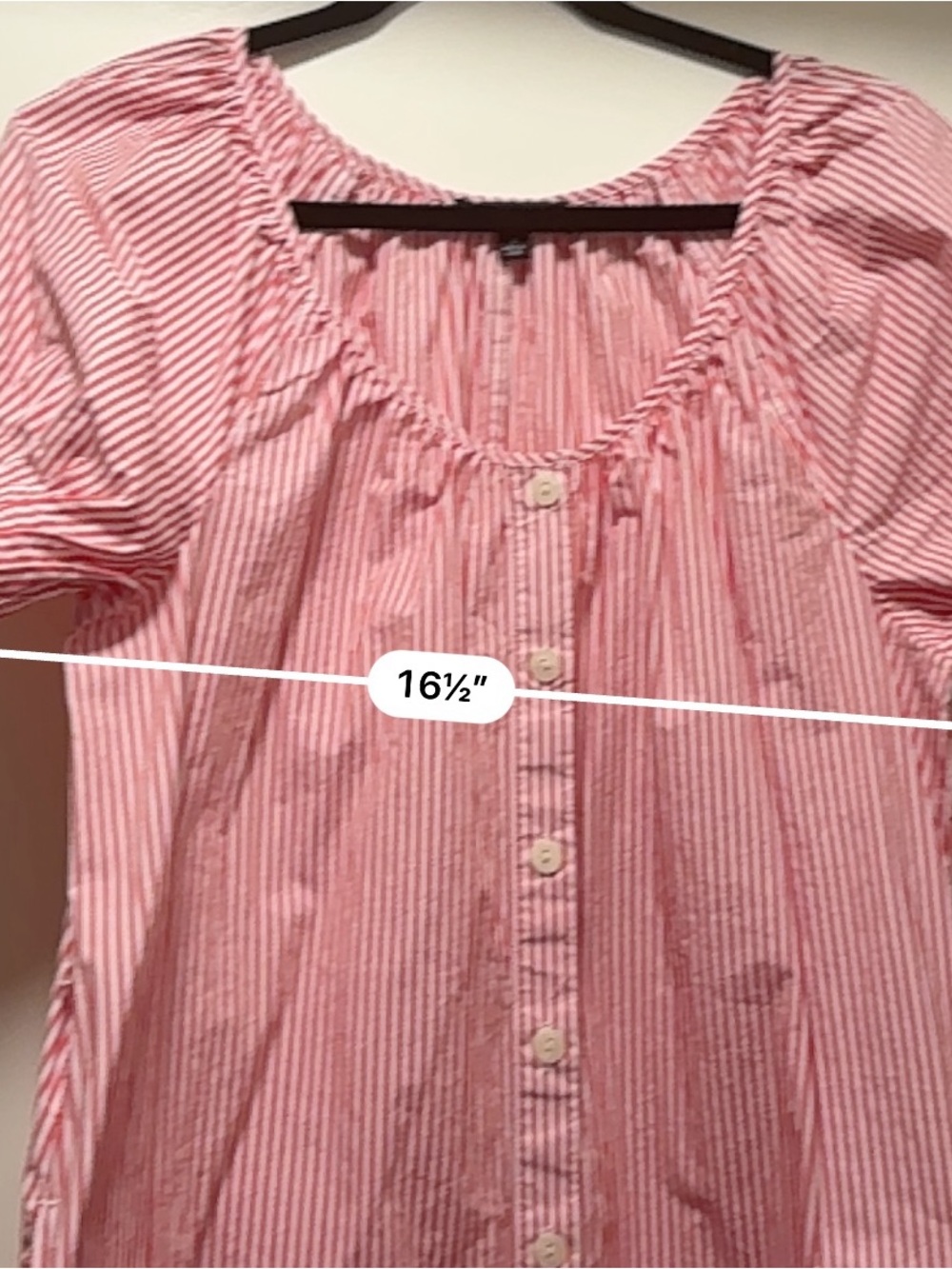 J. Crew Red and White Stripe Button-Front Maxi Dress - Picture 7 of 9